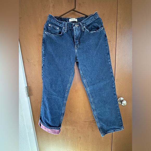 Wrangler Flannel- lined jeans. Womens 8 - Picture 1 of 12